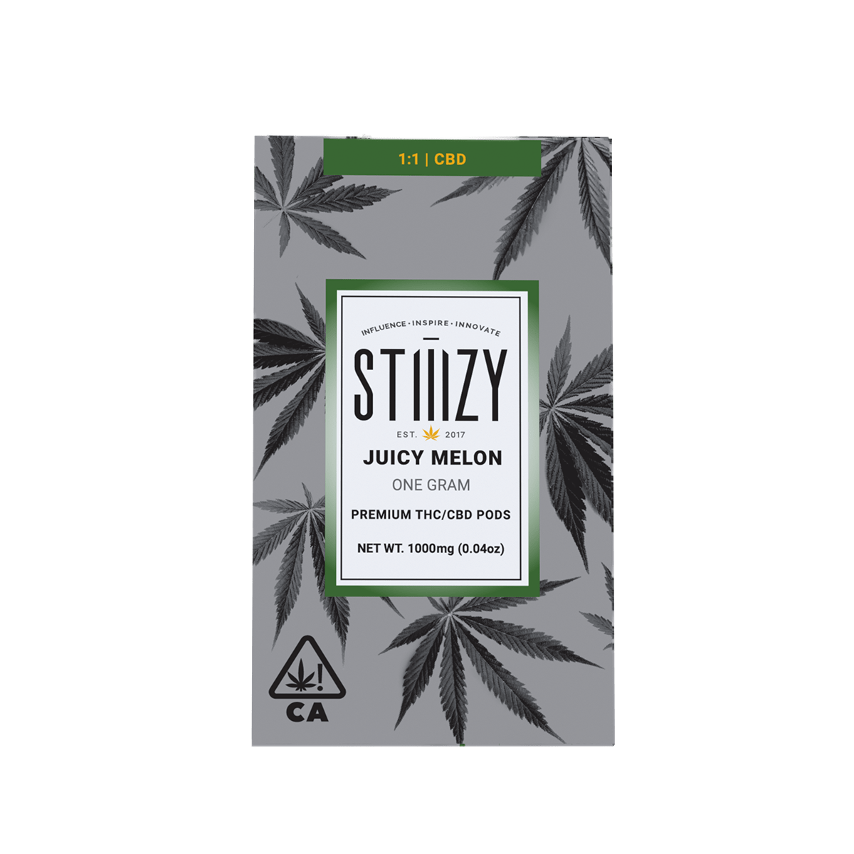 Stiiizy Original Pod CBD/THC 11 Juicy Melon 1g