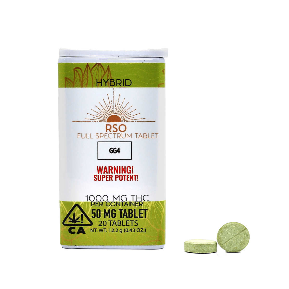 Emerald Bay Extracts RSO Tablets LA Poprocks 1000mg