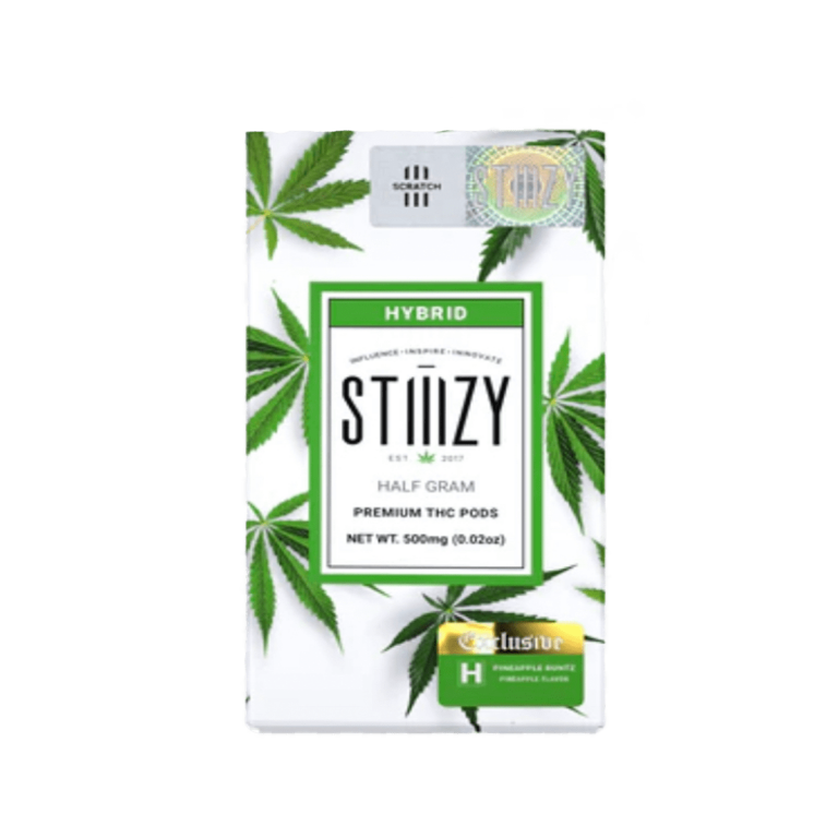 (2) Stiiizy Original 0.5g Pods Bundle Pineapple Runtz