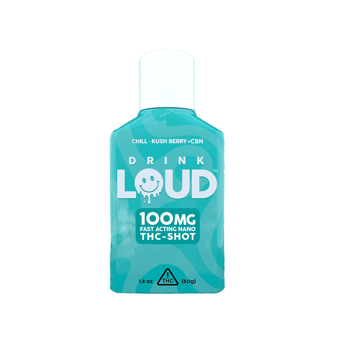 Drink Loud Liquid THC – Kush Berry 100mg THC + CBN – Chyll.com