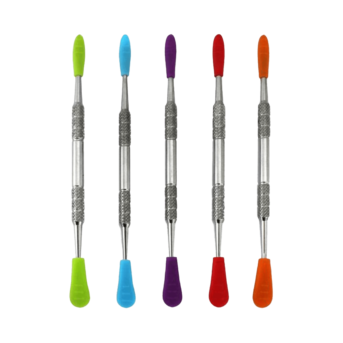Dabbers Metal Dab Tool With Silicone Sleeves Assorted Colors