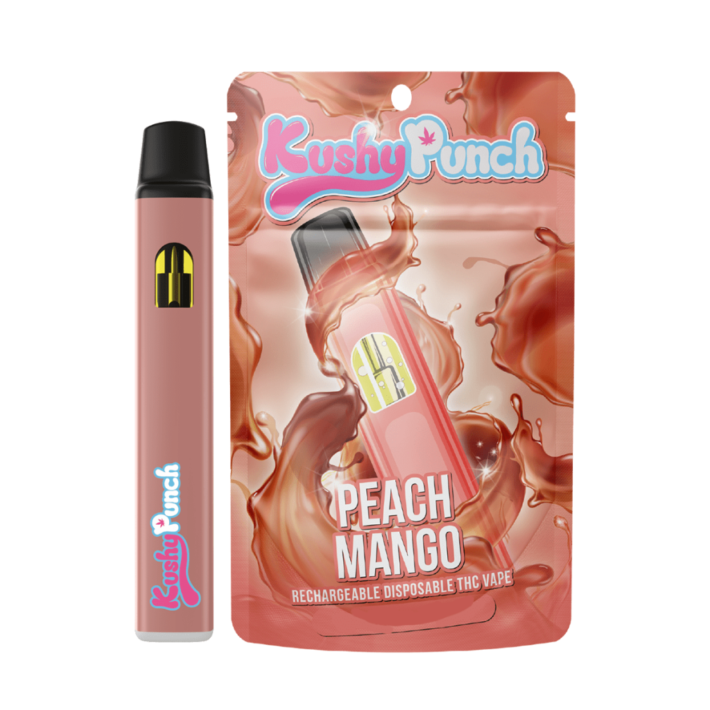 Kushy Punch Disposable Cartridge Peach Mango 1g