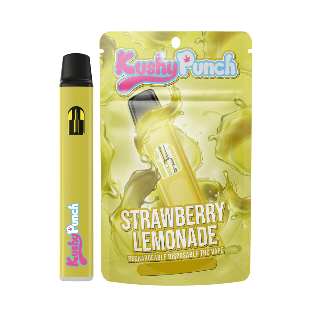 Kushy Punch Disposable Cartridge Strawberry Lemonade 1g