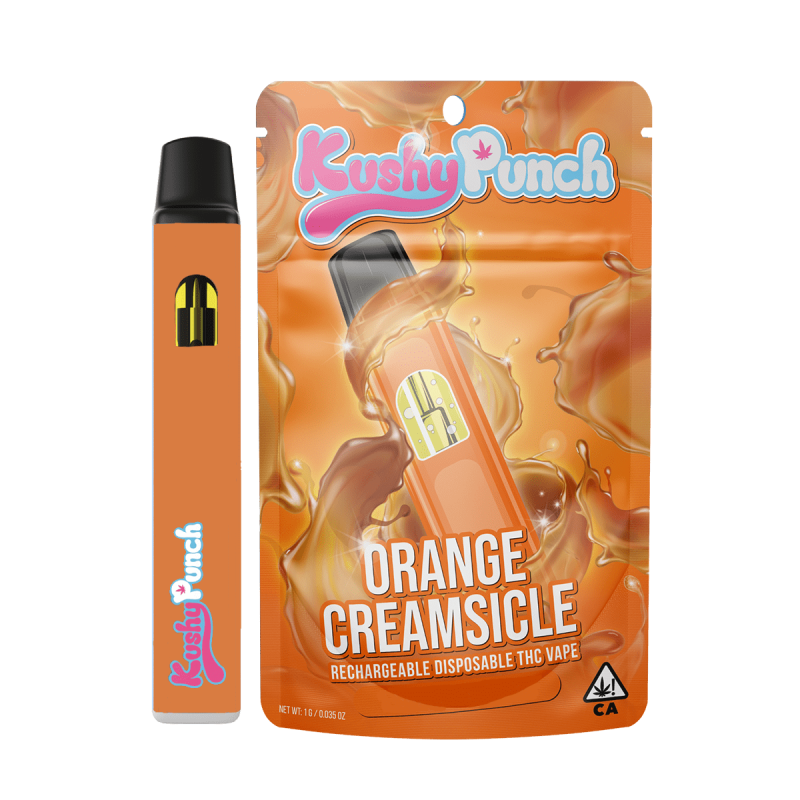 Kushy Punch Disposable Cartridge Orange Creamsicle 1g