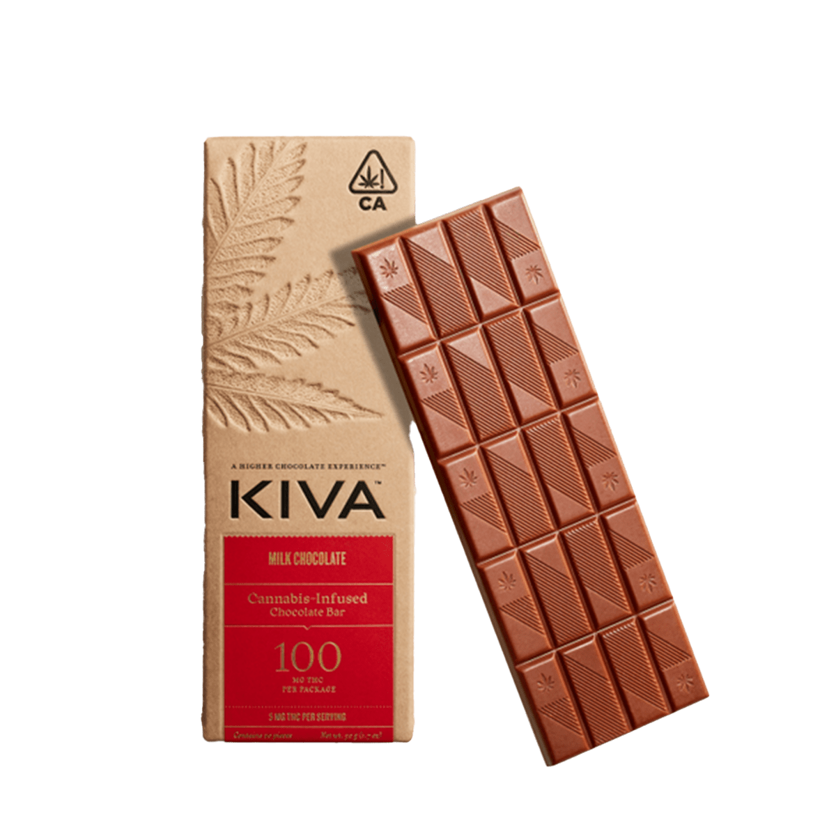 Kiva Milk Chocolate Bar 100mg Chyll kiva-milk-chocolate-bar-100mg-chyll