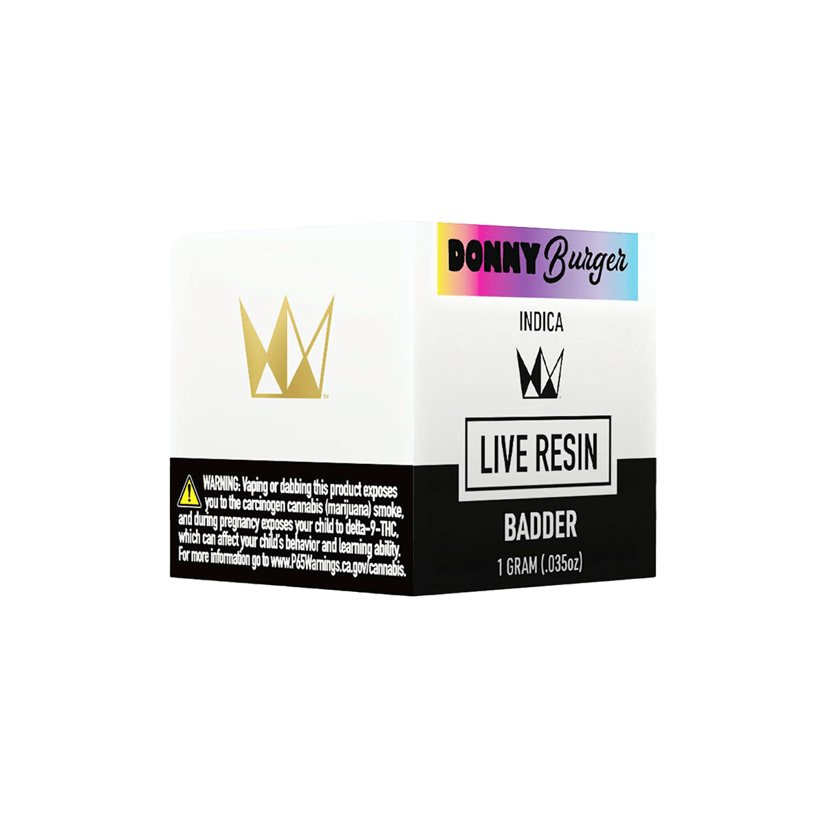 West Coast Cure Live Resin Badder – Donnie Burger 1g – Chyll.com